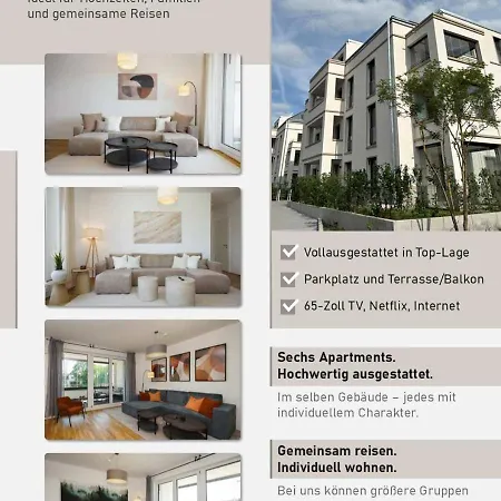 Luxurioeses 4-zimmer-apt Im Japandi-stil I Top-lage I Familienfreundlich I Balkon I Kueche I Netflix I Kostenloser Parkplatz I 105 M2 Eltville am Rhein